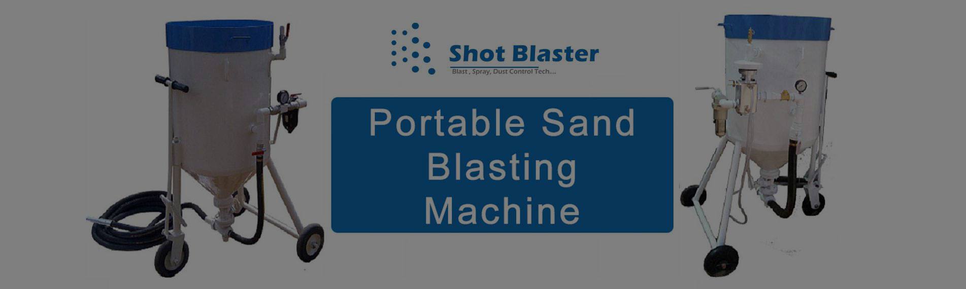 Portable sand blasting machine manufacturer in India
