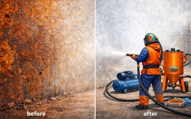 Portable Sand Blasting Machine